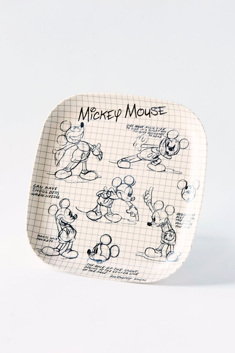 Mickey Sketchbook Dinner Plate, S/4 – Zrike Brands