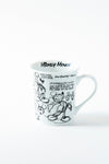 Mickey Sketchbook Mug, S/4