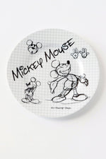 Mickey Sketchbook Salad Plate, S/4